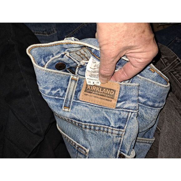 16 Pairs of Unisex 36 waist by 32/34 Length Mostly Rustler Brand - Picture 9 of 12